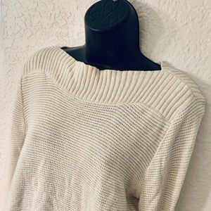 Croft & Borrow white sweater